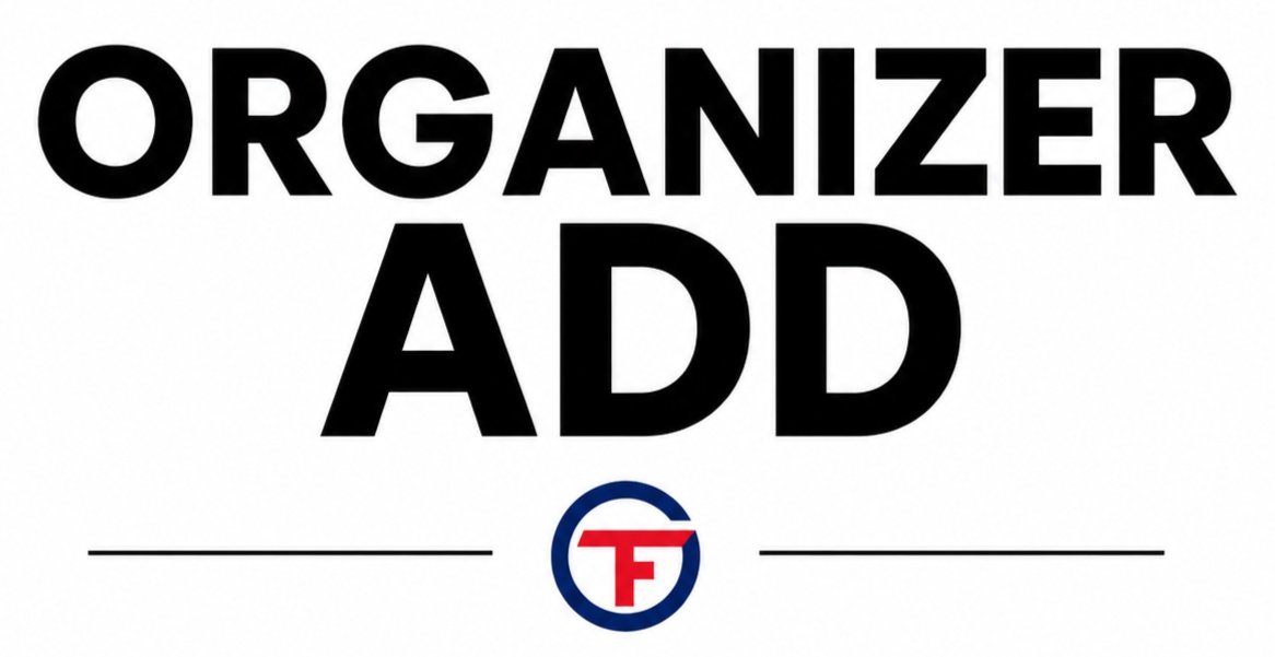 Organizer ad
