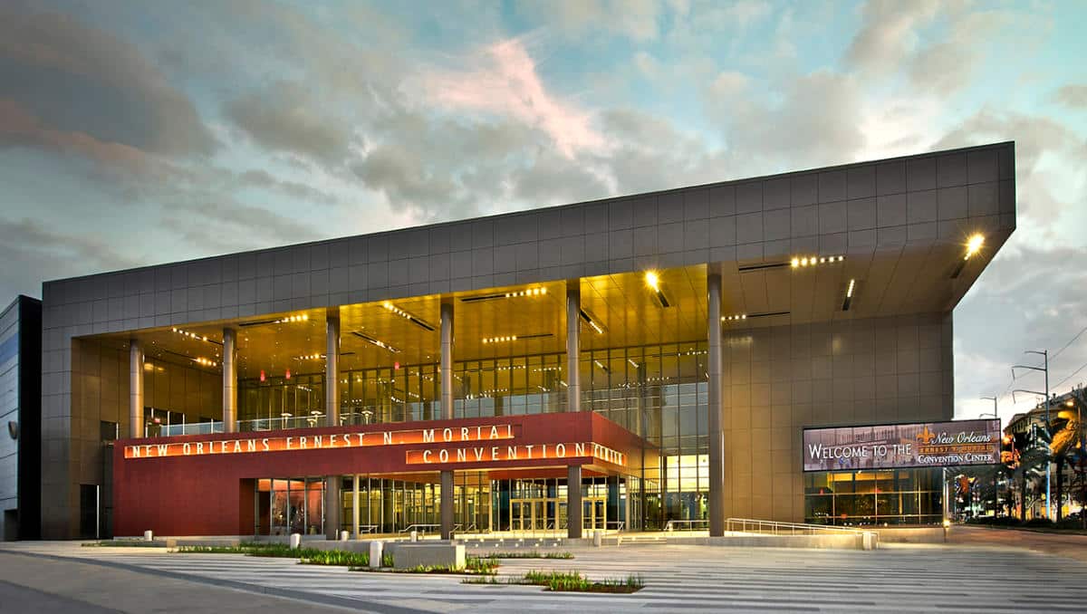New Orleans Ernest N. Morial Convention Center and Caesars Superdome